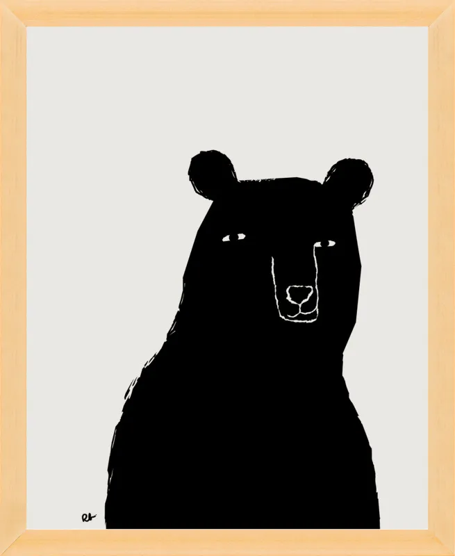 Benson the Bear by Rob Blackard for Artfully Walls