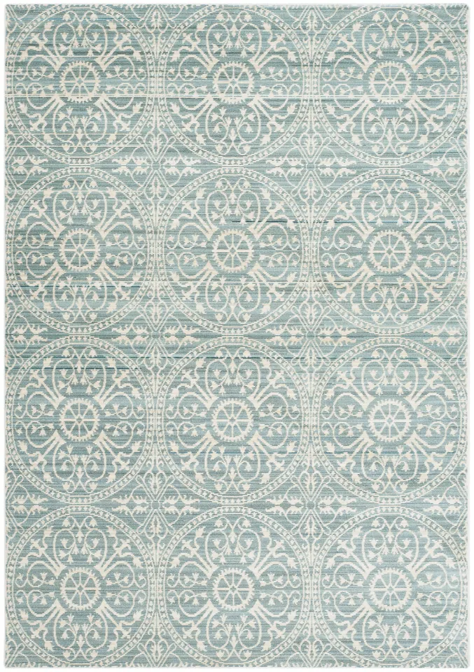 Arlo Home Woven Area Rug, VAL214G, Alpine/Cream,  5' X 8'