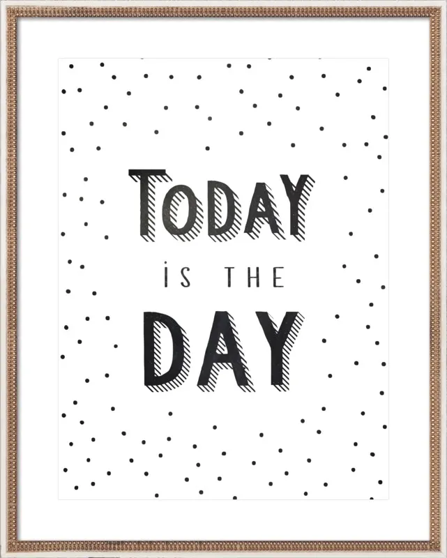Today is the day by Lonneke de Roos - Kind of Style for Artfully Walls