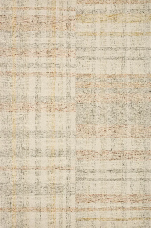 Chris Loves Julia x Loloi Chris Natural / Multi 5'-0" x 7'-6"