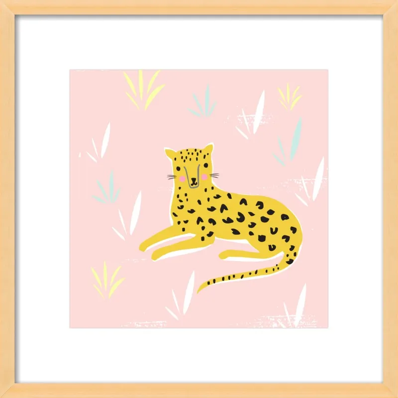 Little Amur Leopard by Lizzie Mackay for Artfully Walls