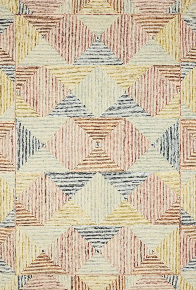 Loloi Spectrum Ivory / Multi 7'-9" x 9'-9"
