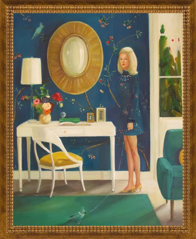 The Invisible Nature of Tansy Fairchild by Janet Hill for Artfully Walls