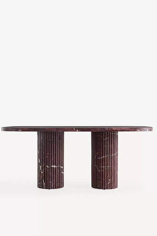 Kanta Rectangular 72" Marble Dining Table