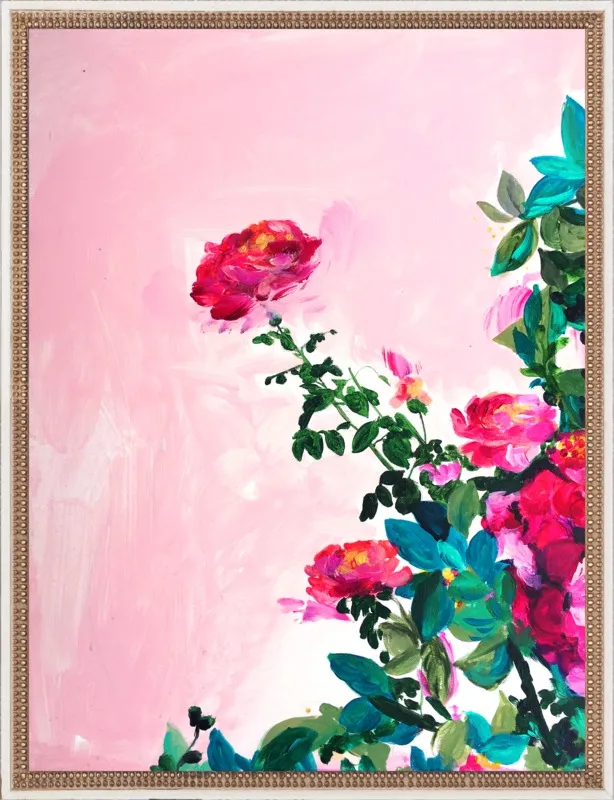 Rose Garden I by Christine Lindstrom for Artfully Walls