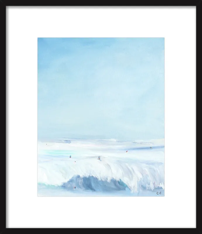 Wave Riders  by Caroline Chriss  for Artfully Walls