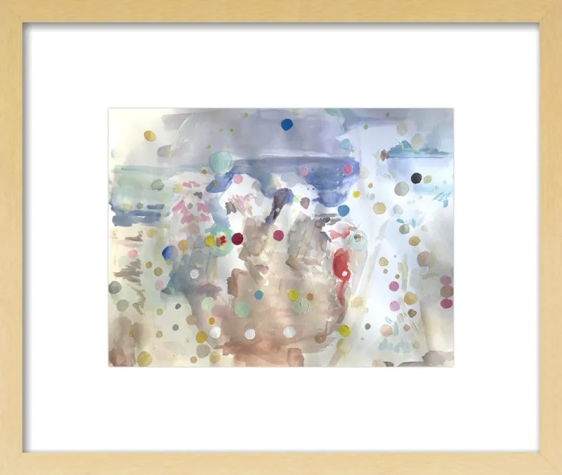 Beach scene (from memory)  by Hannah Dean for Artfully Walls
