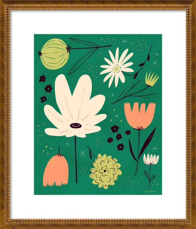 Spring Flowers by Erin Wallace for Artfully Walls