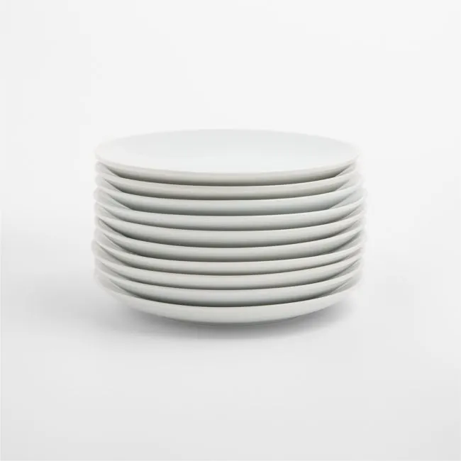 6.5" Appetizer Plates, Set of 10