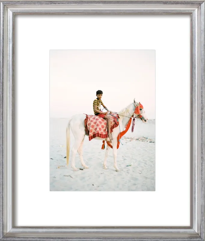 Boy on Horse by Andrew Jacona for Artfully Walls