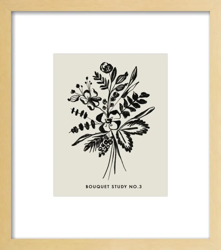 Bouquet Study No. 3 by Nancy Noreth for Artfully Walls