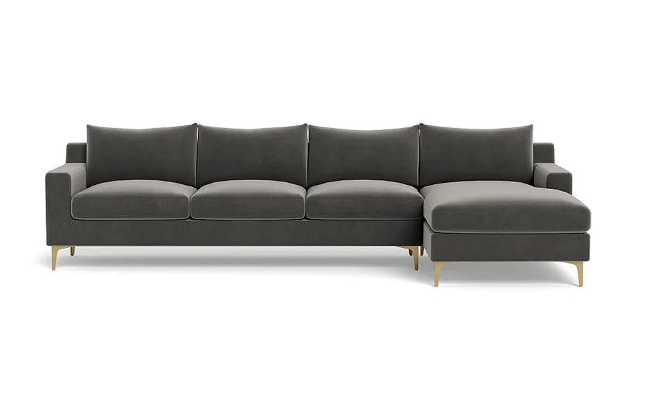 Sloan 4-Seat Right Chaise Sectional