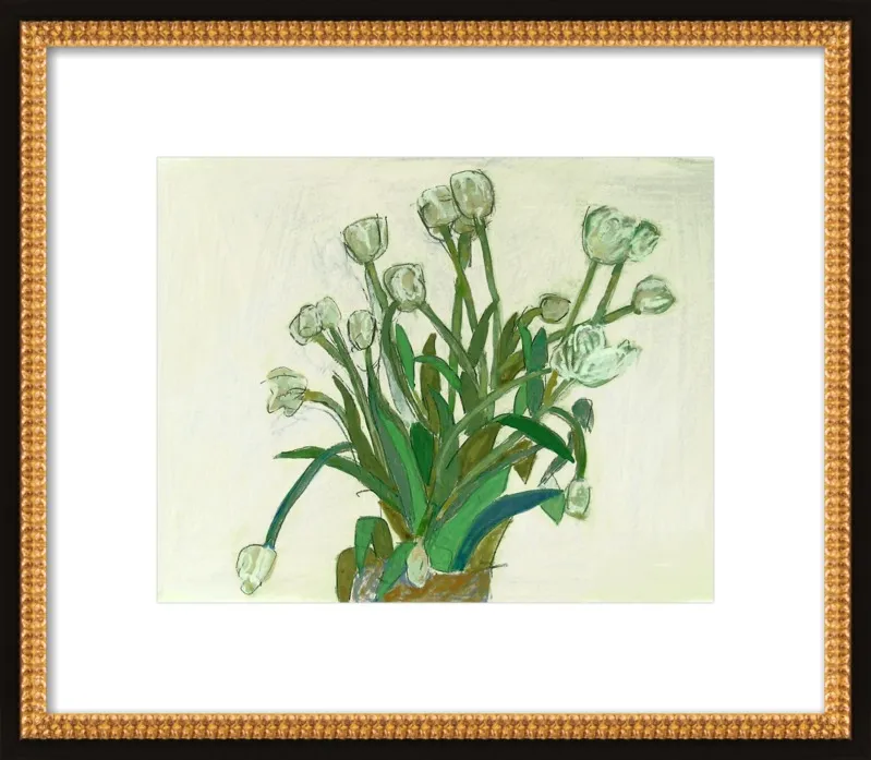 viridiflora tulip by Liz Innvar for Artfully Walls