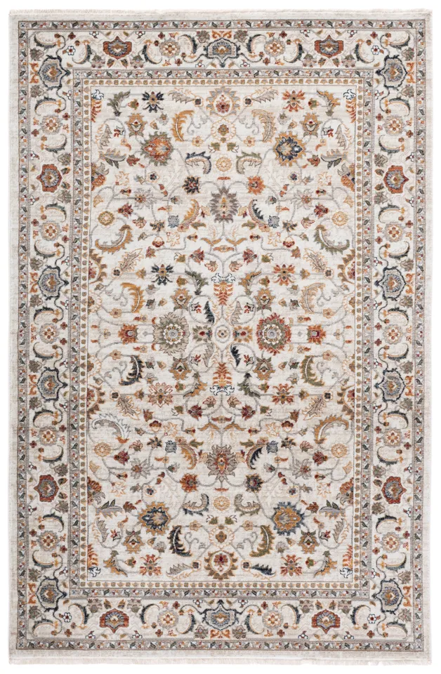 Lauren Ralph Lauren Collection Alford Rug, Ivory/Rust, 5'3" x 7'6"