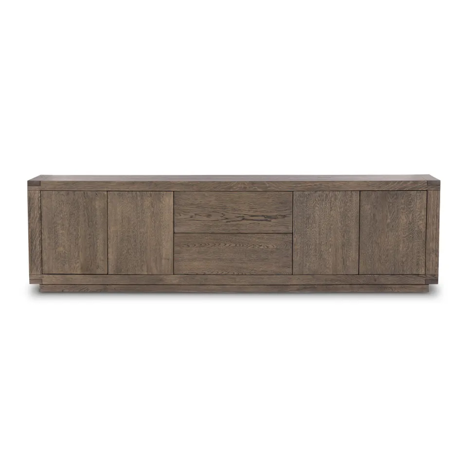 Warby Media Console - Worn Oak