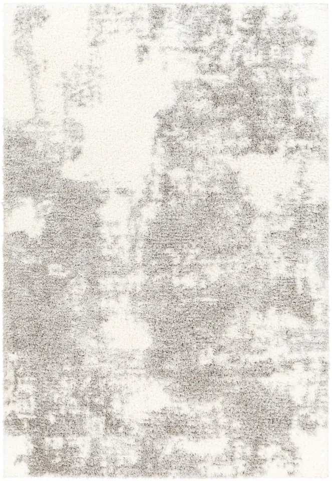 Cloudy Shag Beige Indoor 7'10" x 10' Machine Woven Rug