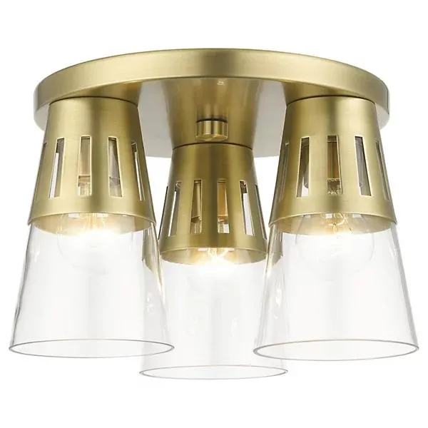 Tennyson 3 Light Flushmount