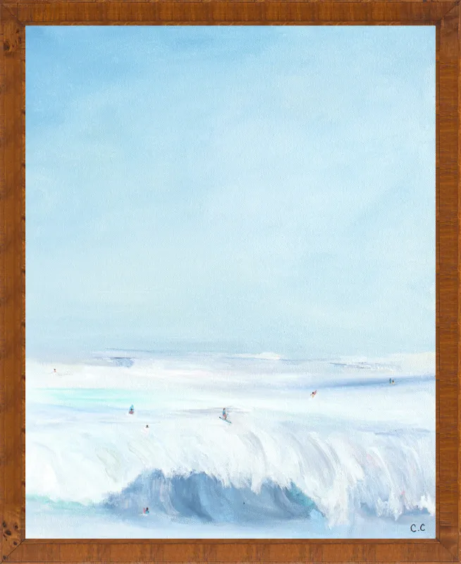 Wave Riders  by Caroline Chriss  for Artfully Walls