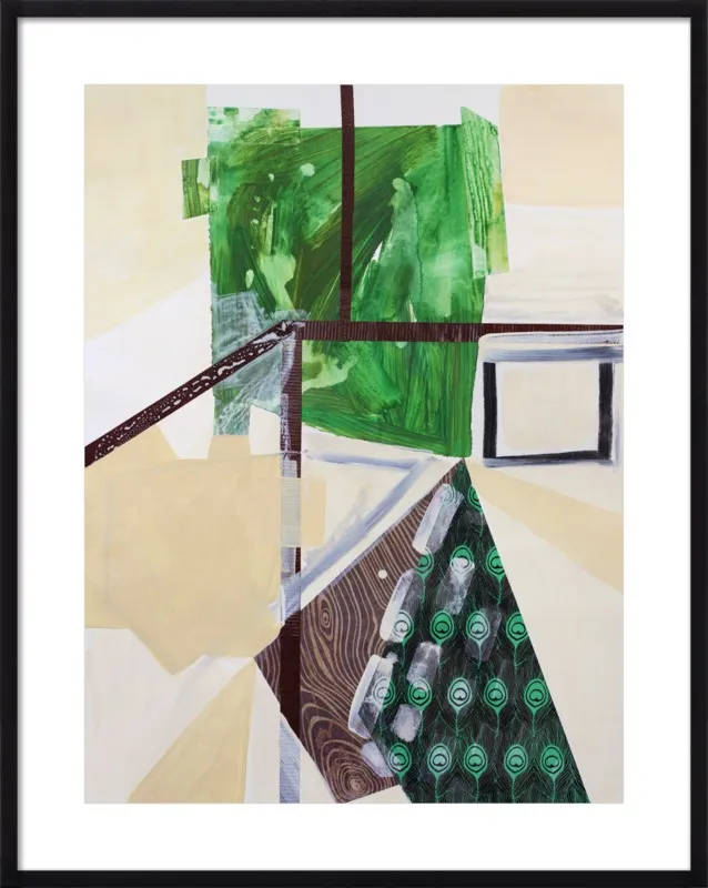 Abstract Study (trail map) by Pamela Staker for Artfully Walls