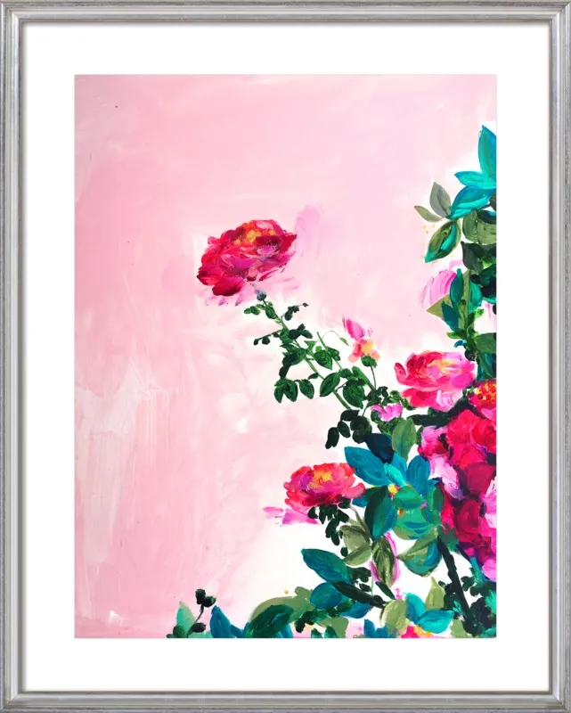 Rose Garden I by Christine Lindstrom for Artfully Walls