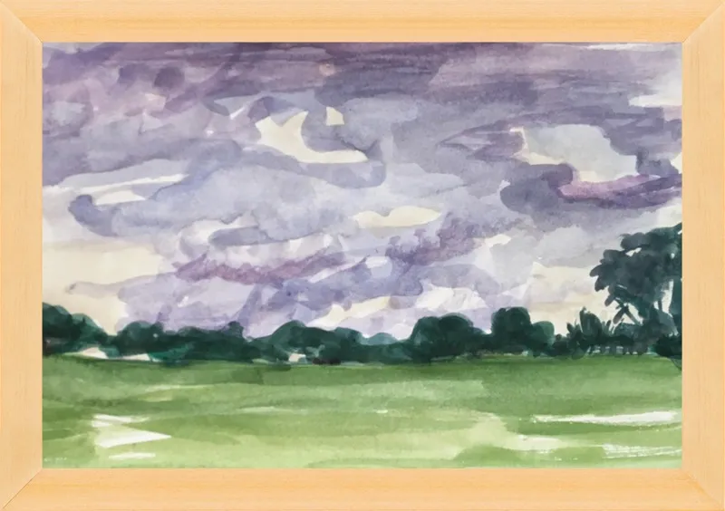 Summer Sky, Late by Megan Williamson for Artfully Walls