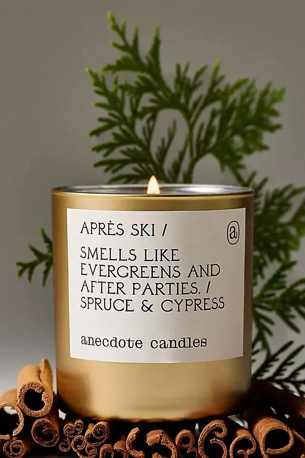 Anecdote Woody Apres Ski Boxed Glass Candle