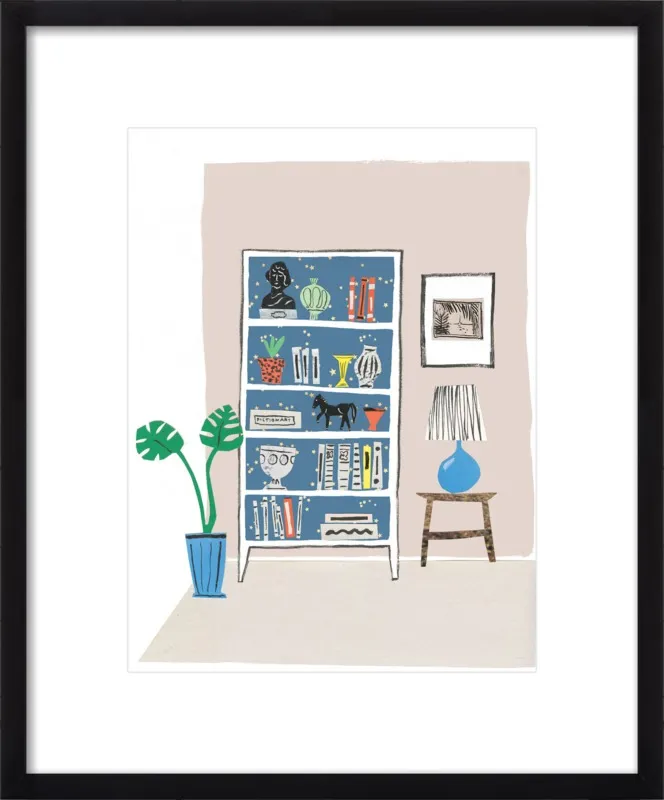 Shelfie by Danielle Kroll for Artfully Walls