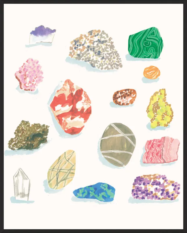 Gems by Danielle Kroll for Artfully Walls