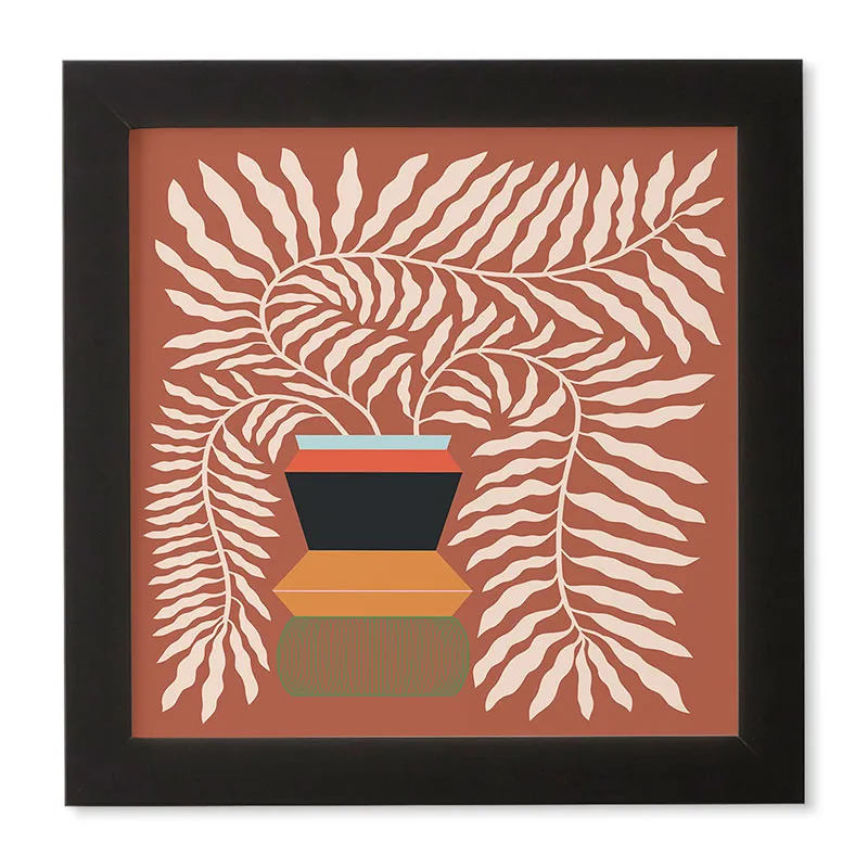 Nude by Jae Polgar - Framed Wall Art Basic Black 20" x 20"