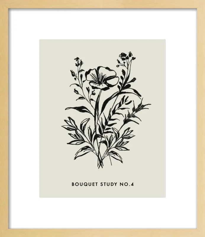 Bouquet Study No. 4 by Nancy Noreth for Artfully Walls