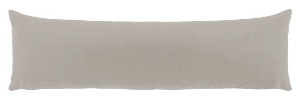 THE XL LUMBAR :: MOHAIR VELVET // DOVE GREY - 14" X 48"