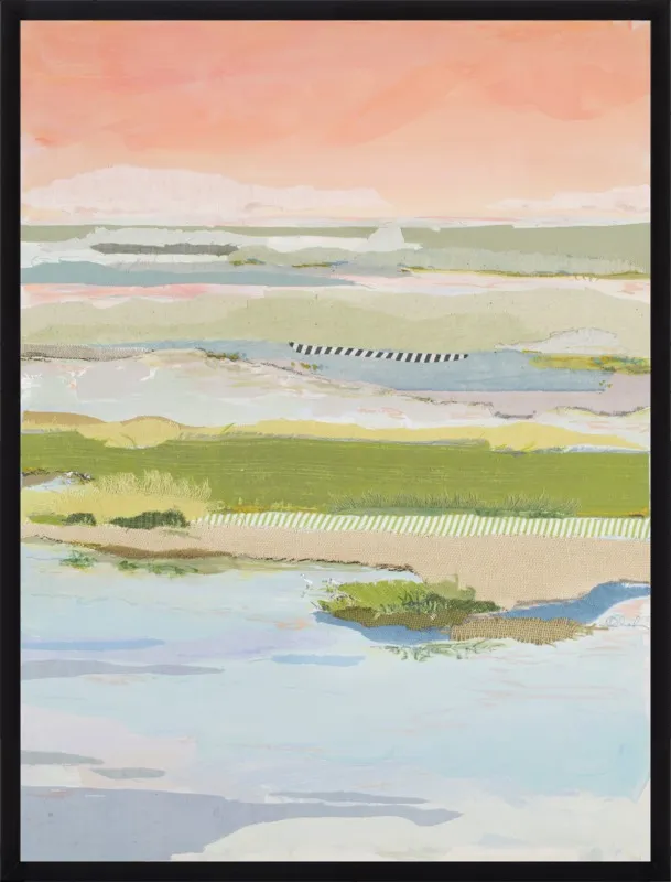 Marsh Blush East by Karin Olah for Artfully Walls