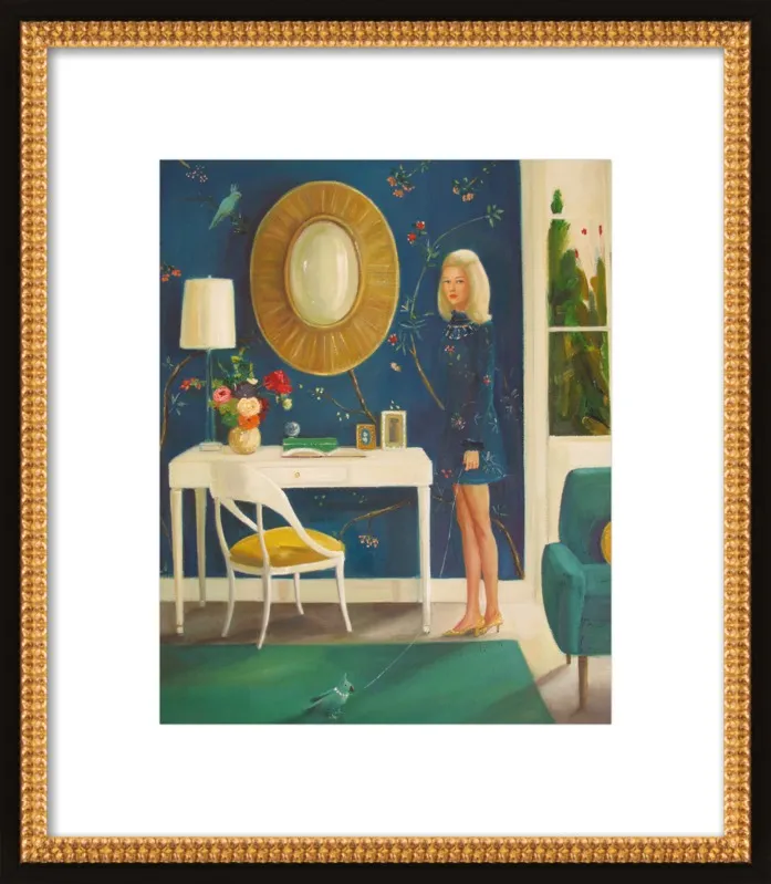 The Invisible Nature of Tansy Fairchild by Janet Hill for Artfully Walls