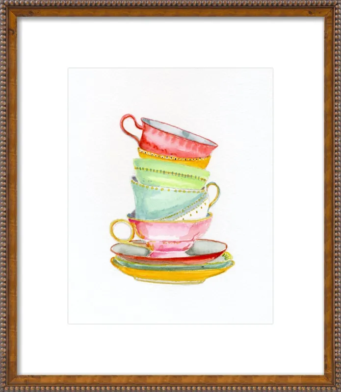 Teacups by Miri Eshet for Artfully Walls