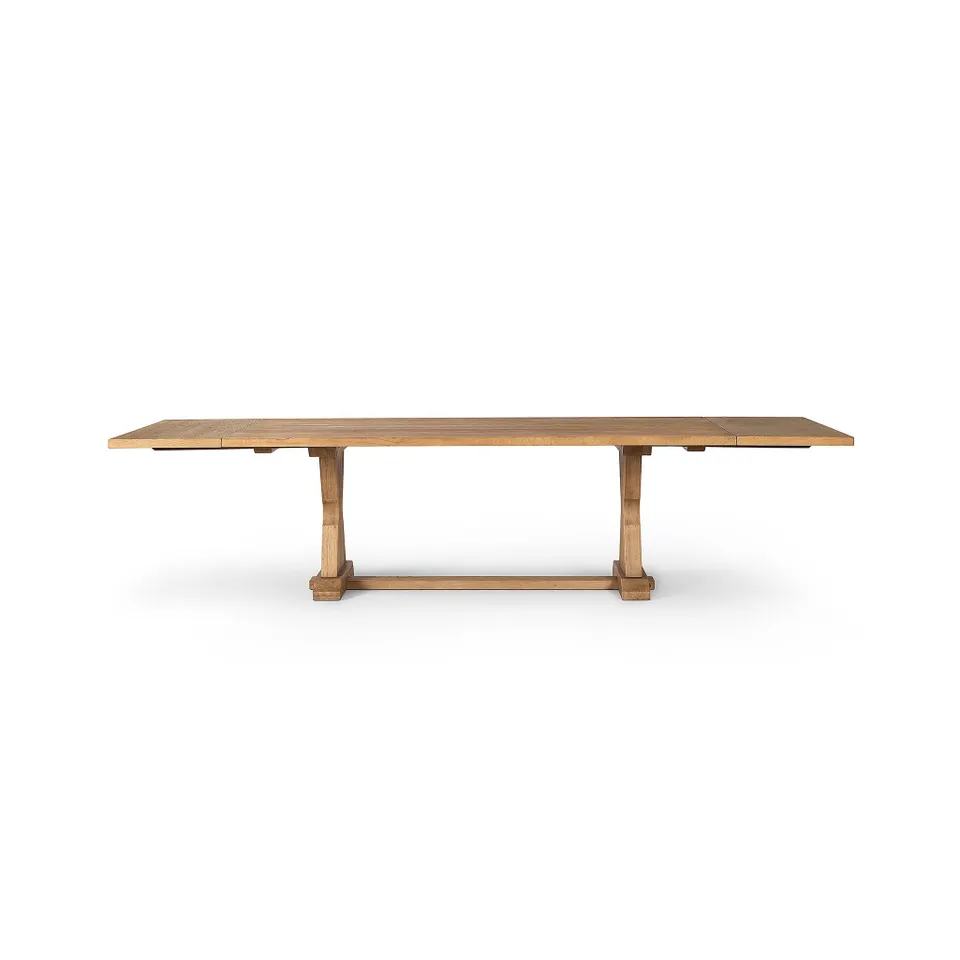 Idella Extension Dining Table - Worn Oak Veneer