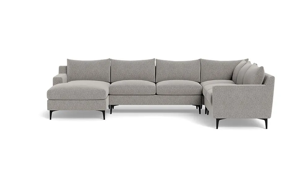 Sloan 4-Piece Corner Sectional Sofa with Left Chaise