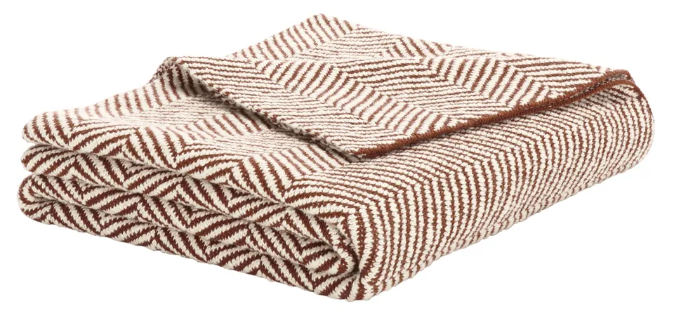 Remea 50 x 60 Cotton Throw - Beige / Natural