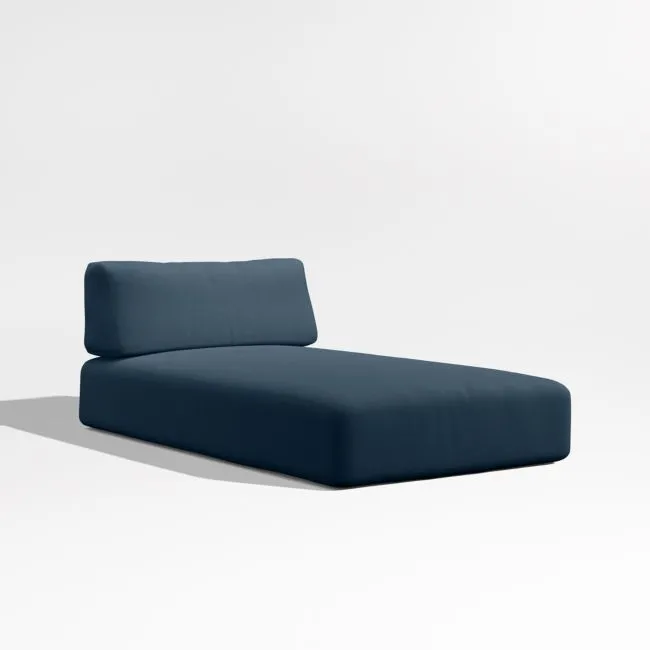 Replacement Mallorca Cast Harbor Sunbrella ® Outdoor Chaise Lounge Cushion