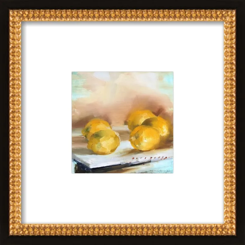 "Lemons" by Georgesse Gomez for Artfully Walls