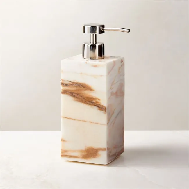 Ramsey Calacatta Gold Marble Soap Pump