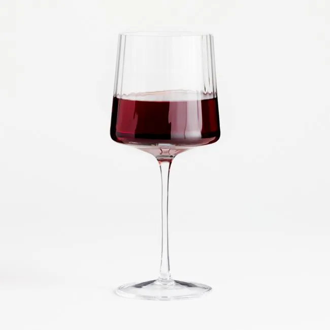 Ezra 12.85-Oz. Optic Red Wine Glass