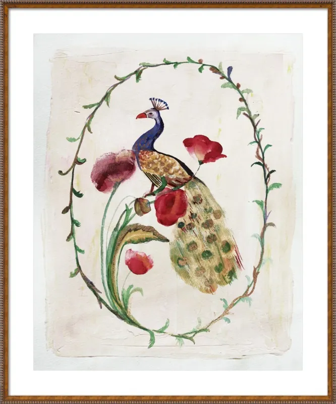 Peacock by Ruti Shaashua for Artfully Walls