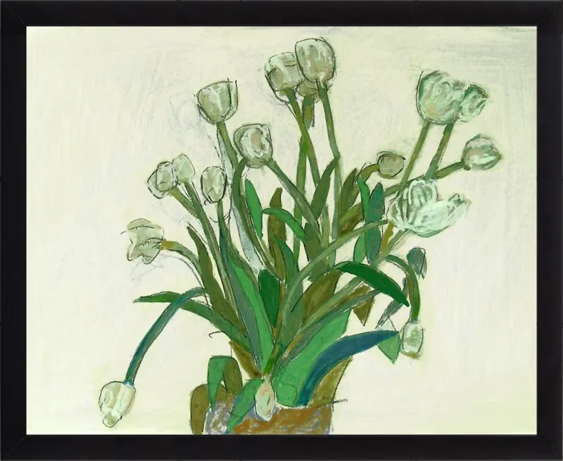 viridiflora tulip by Liz Innvar for Artfully Walls