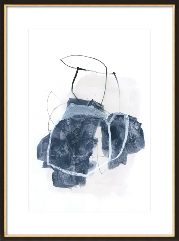 line & shape studies 02 by Iris Lehnhardt for Artfully Walls