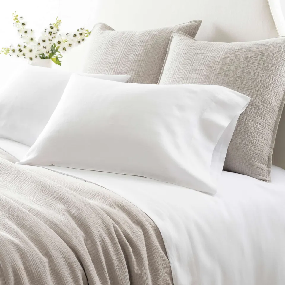 Lush Linen White Sheet Set