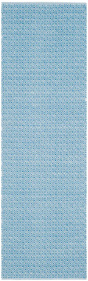Arlo Home Hand Woven Area Rug, MTK717C, Ivory/Blue,  2' 3" X 7'