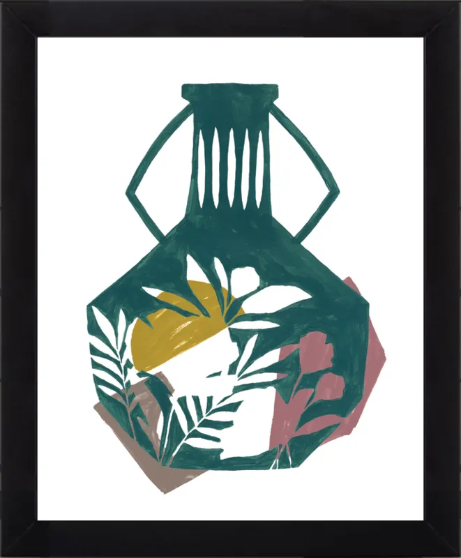 Vase Shapes by Cece Merkle for Artfully Walls