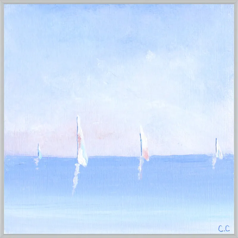 Sail Away with Me by Caroline Chriss  for Artfully Walls