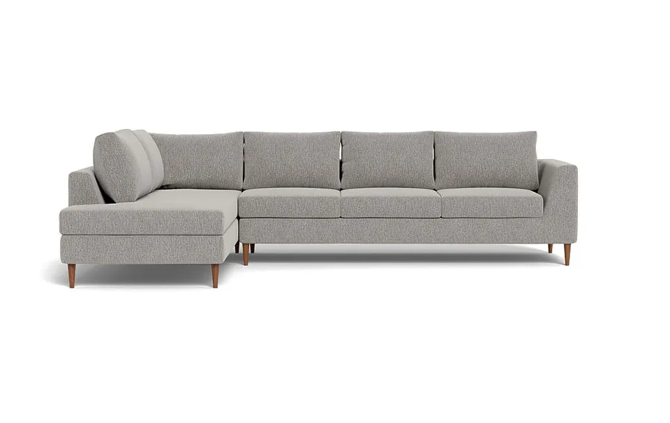 Asher 4-Seat Sectional with Left Bumper