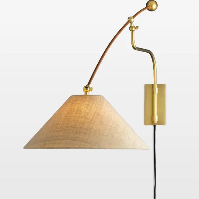 Sylva Natural Woven Wall Sconce 21.25"